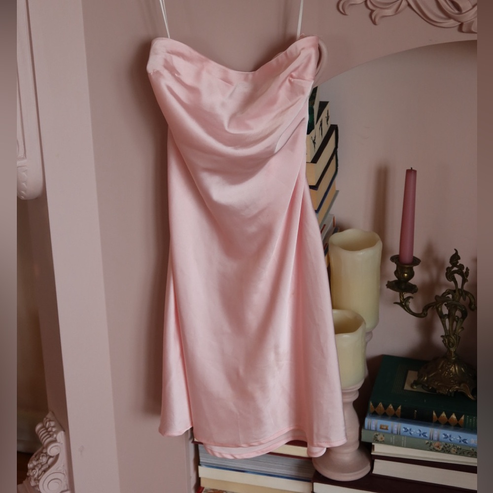 Princess Polly Blush Satin Slip